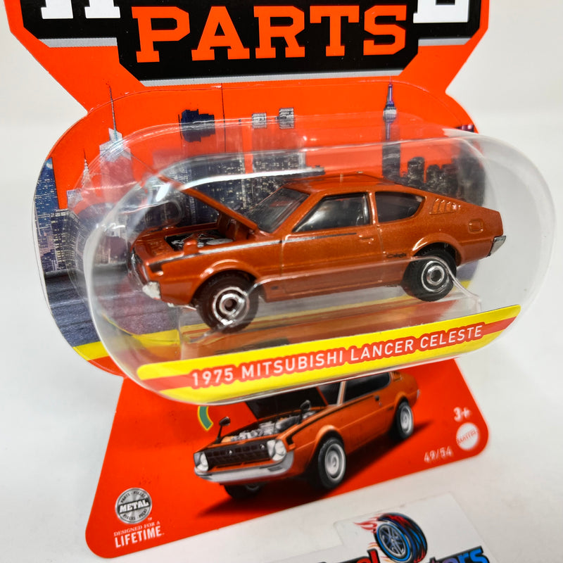 1975 Mitsubishi Lancer Celeste * Left Steering Wheel * 2023 Matchbox Moving Parts Case D