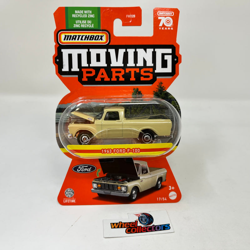 1963 Ford F-100 * Tan * 2023 Matchbox Moving Parts Case D
