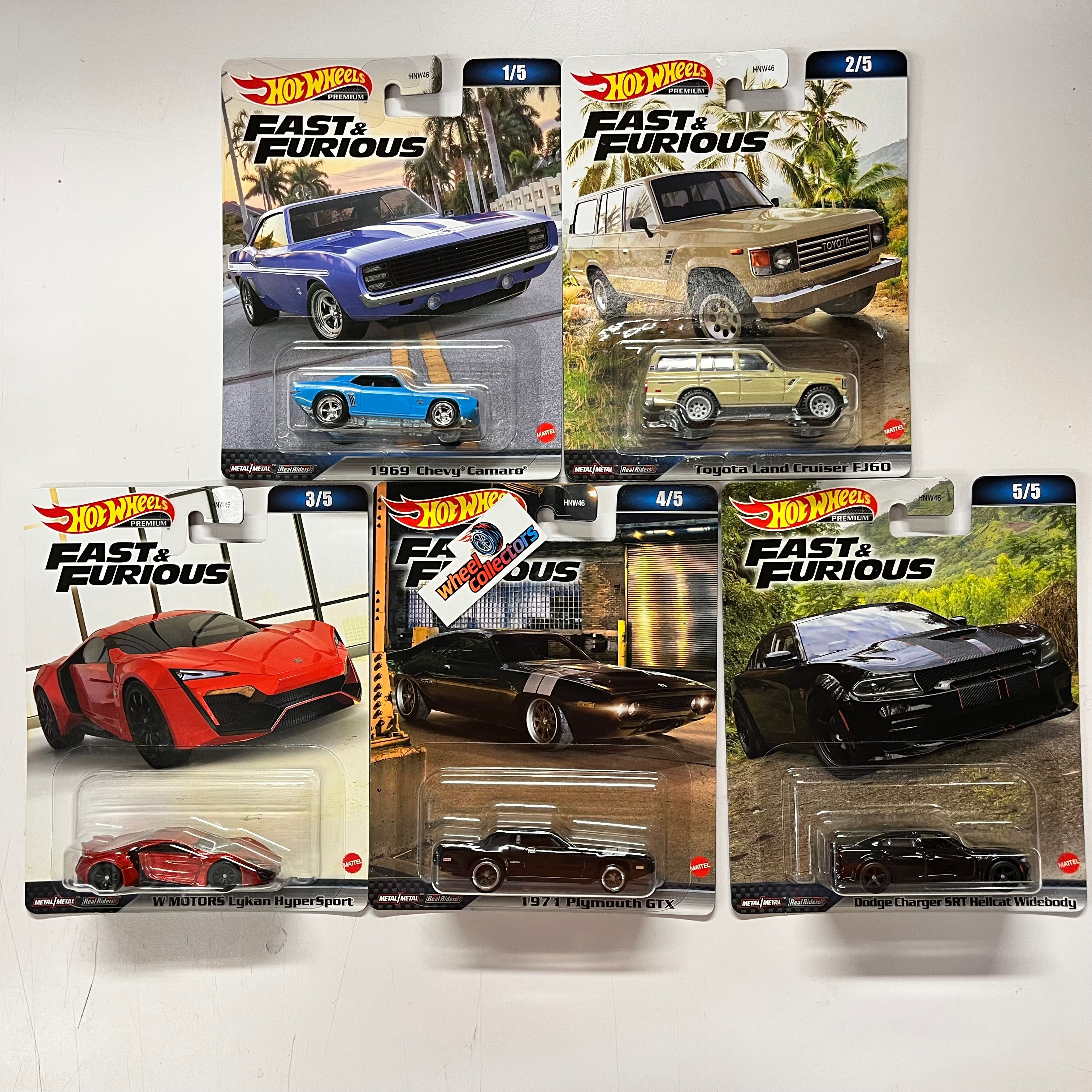 The Fast And The Furious 5 Cars