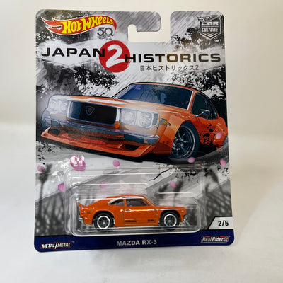 Mazda RX-3 * Orange * Hot Wheels Japan Historics 2 Car Culture