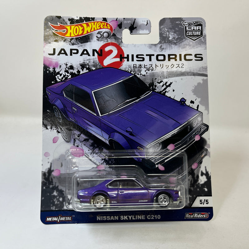 Nissan Skyline C210 * Purple * Hot Wheels Japan Historics 2 Car Culture