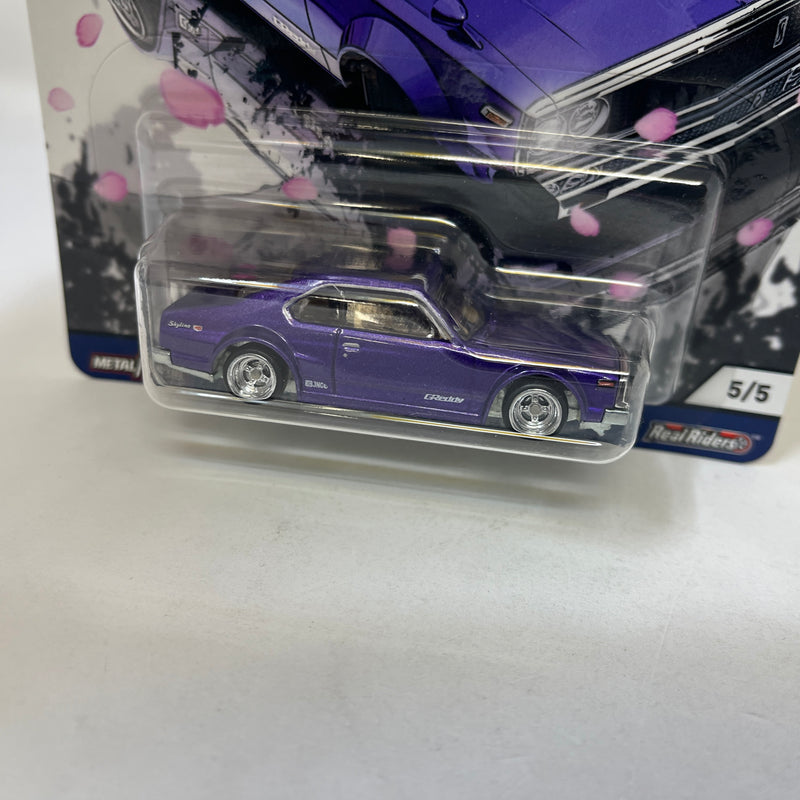 Nissan Skyline C210 * Purple * Hot Wheels Japan Historics 2 Car Culture