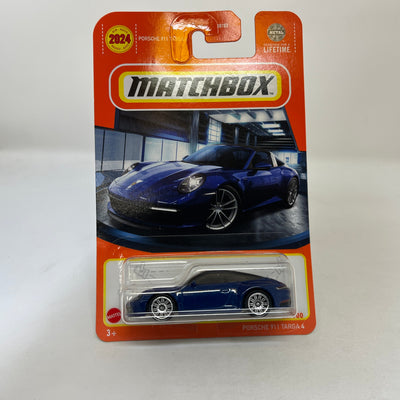 Porsche 911 Targa 4 #60 * Blue * 2024 Matchbox
