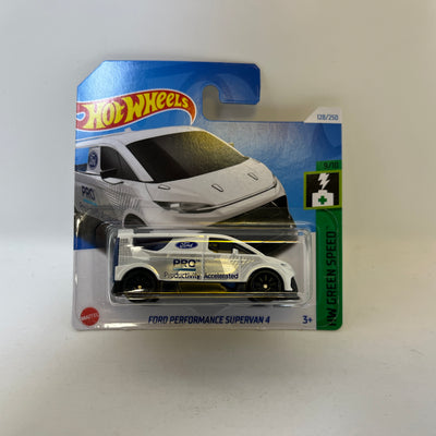 Ford Performance Supervan 4 #128 * White * 2024 Hot Wheels Case G Short Card
