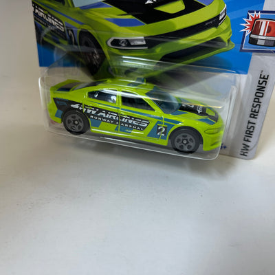 '15 Dodge Charger SRT * Green * 2024 Hot Wheels Case G Short Card