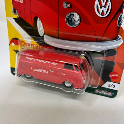 Volkswagen T1 Panel Bus * Red* Hot Wheels DEUTSCHLAND Design Car Culture