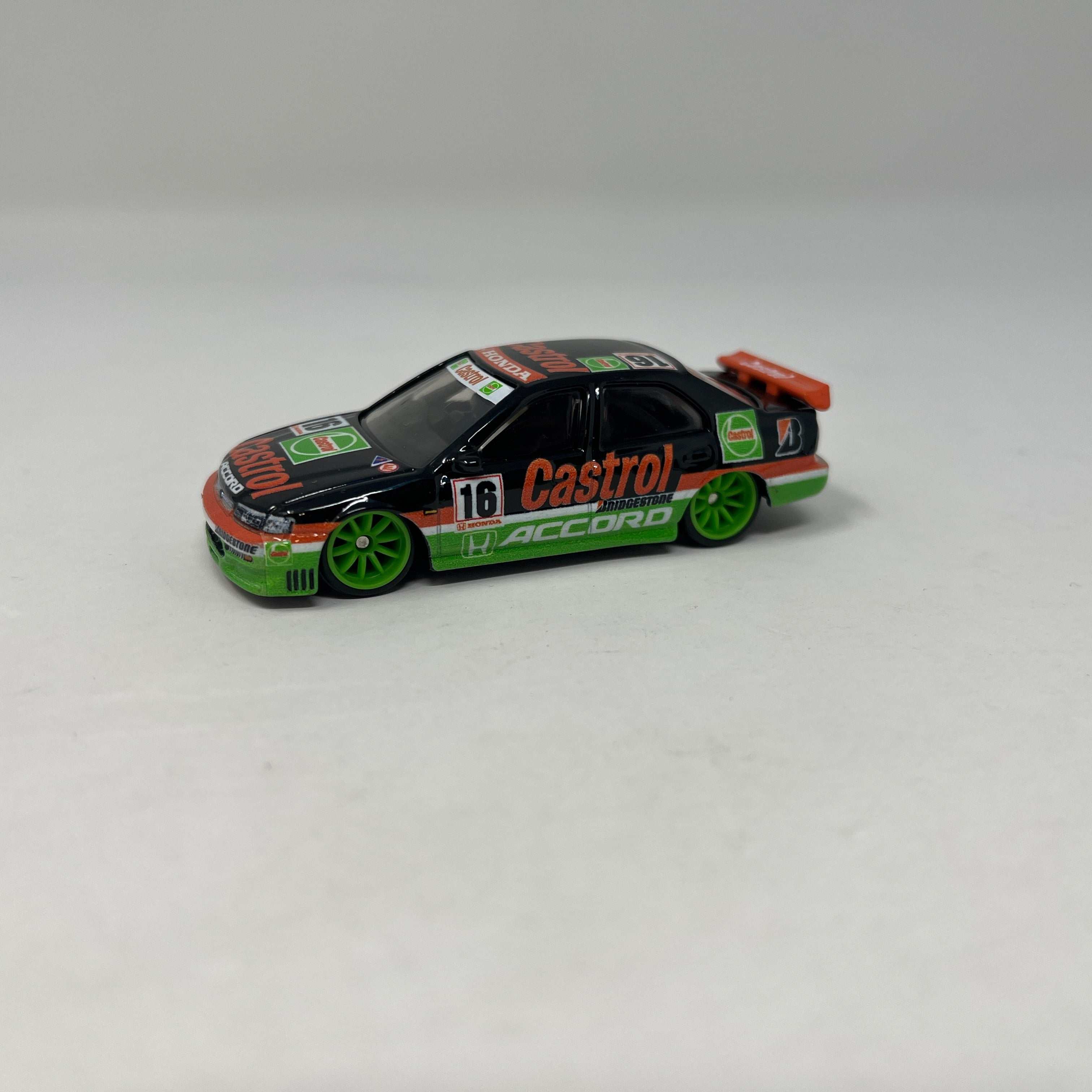 1996 Honda Accord Castrol * Hot Wheels 1:64 Scale Diecast Team Transpo ...