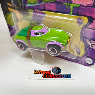 Donatello * 2023 Hot Wheels Character Cars Teenage Mutant Turtles Mayhem