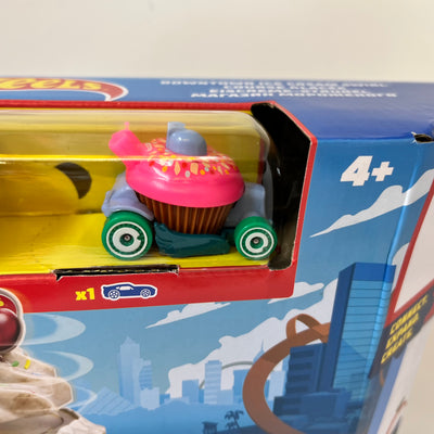 Downtown Ice Cream Swirl * Hot Wheels City Track Pack