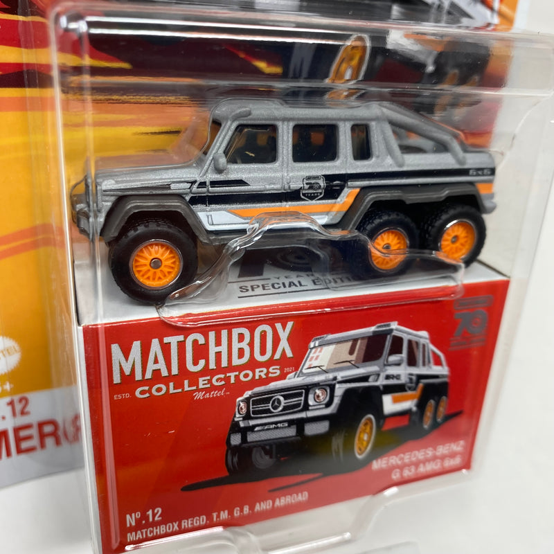 Mercedes-Benz G 63 AMG 6x6 * 2023 Matchbox Collectors 70th Special Edition Case S