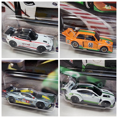 THE 4 PACK * RACE DAY * 2024 Hot Wheels Car Culture * New!