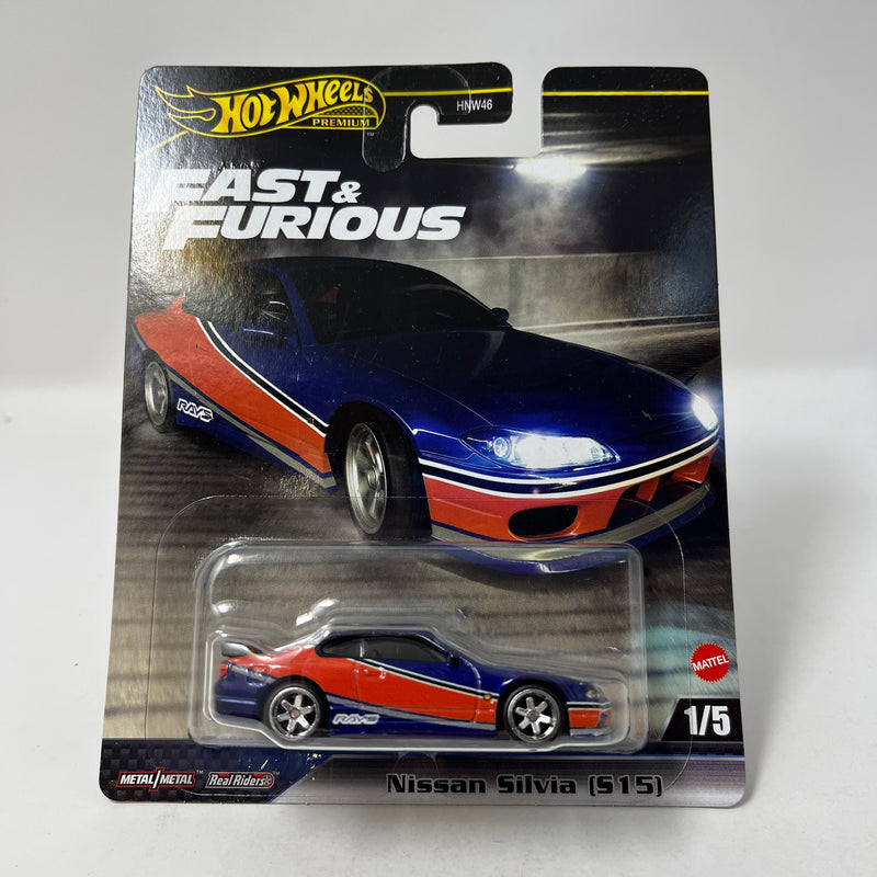 Nissan Silvia S15 * 2024  Hot Wheels Premium Fast & Furious * Case F Release