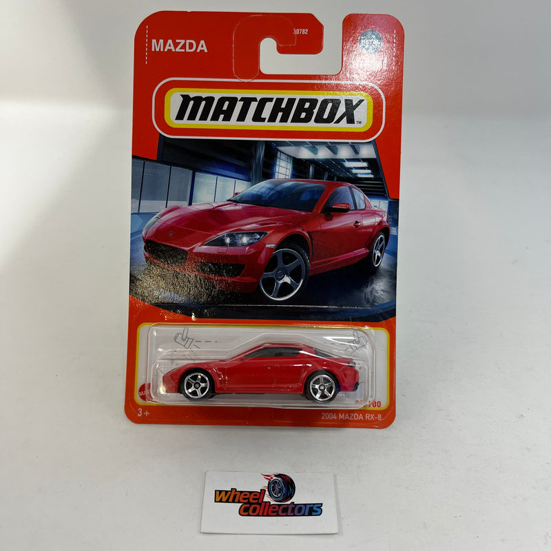 2004 Mazda RX-8 * RED * 2024 Matchbox Basic Series Case F