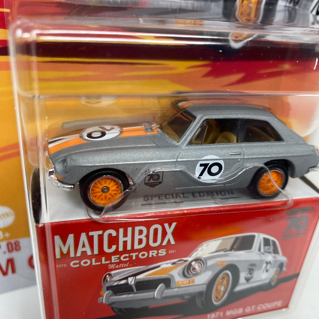 1971 MGB GT Coupe * 2023 Matchbox Collectors 70th Special Edition