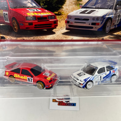 '87 Ford Sierra Cosworth & '93 Ford Escort RS Cosworth * 2-Pack * 2024 Hot Wheels * New!!