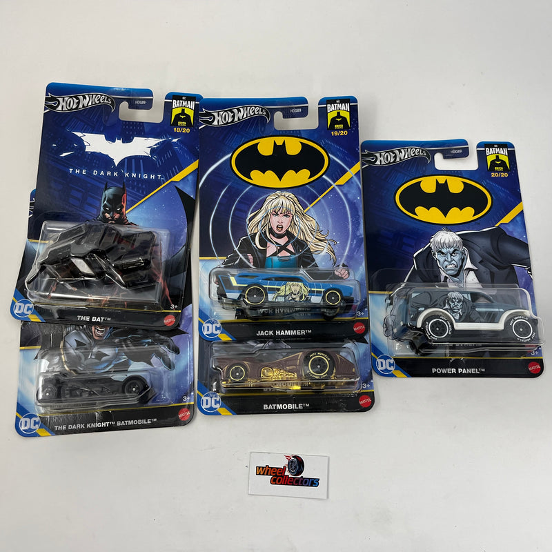 5 Car Set Batman * 2024 Hot Wheels New Case M Release Set