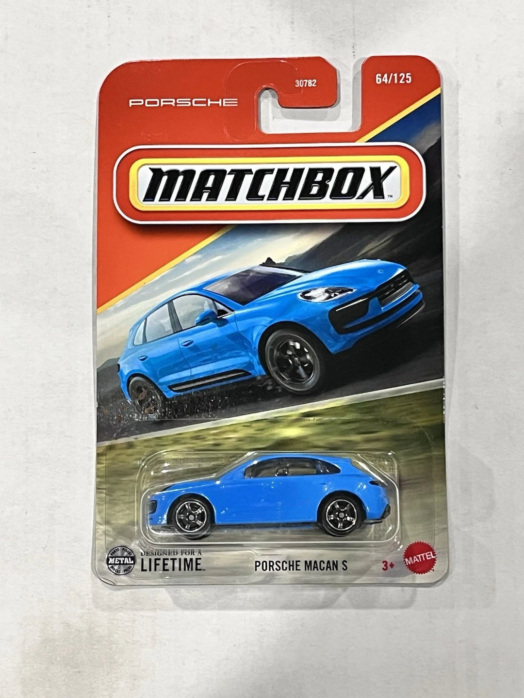 Porsche Macan S #64 * Blue * 2025 Matchbox Basic Case E