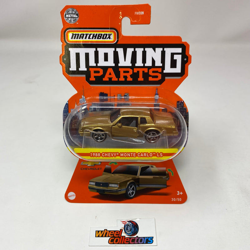 1988 Chevy Monte Carlo * GOLD * 2022 Matchbox Moving Parts Case B