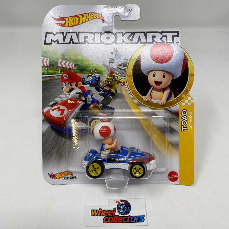 Toad Sneeker * 2022 Hot Wheels MARIO KART Nintendo Case A Release