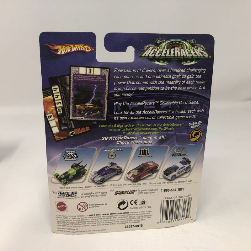 Power Rage Teku * Hot Wheels Acceleracers Cartoon Network