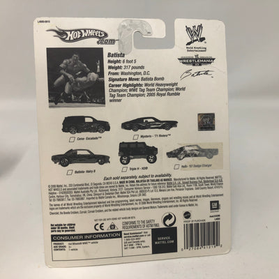 Vairy 8 WWE Batista * Hot Wheels Street Show Series