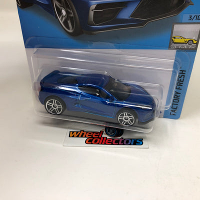 2020 Corvette #106 * Blue * 2022 Hot Wheels