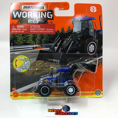 New Holland Biodirectional * BLUE * 2022 Matchbox Working Rigs