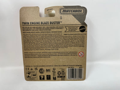 Twin Engine Blaze Buster #17 * 2022 Matchbox Sky Busters Mix 4 Case D