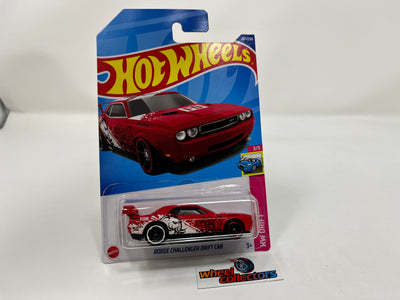 Dodge Challenger Drift Car #207 * Red * 2022 Hot Wheels Case Q