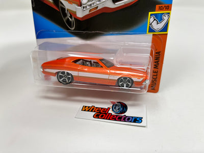 '72 Ford Gran Torino Sport #250 * Orange * 2022 Hot Wheels Case Q
