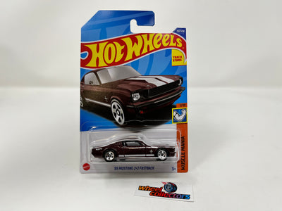 '65 Mustang Fastback 2+2 #192 * Brown * 2022 Hot Wheels Case Q
