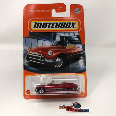 1949 Kurtis Sport Car * RED * 2022 Matchbox Case A Release