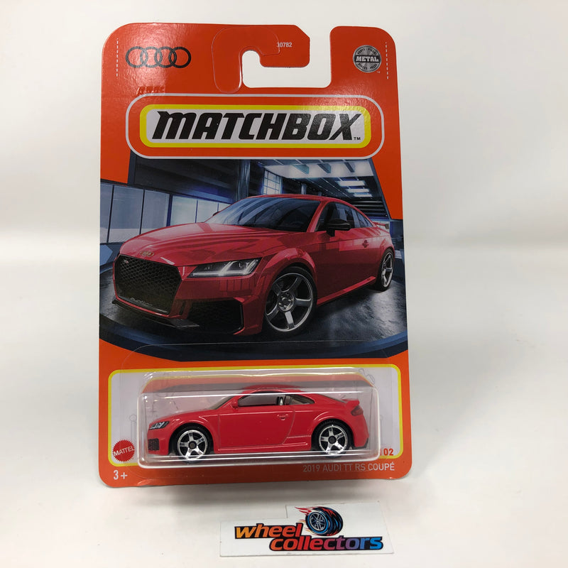 2019 Audi TT RS Coupe * RED * 2022 Matchbox Case A Release