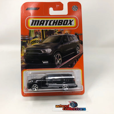 2018 Dodge Durango* BLACK * 2022 Matchbox Case A Release