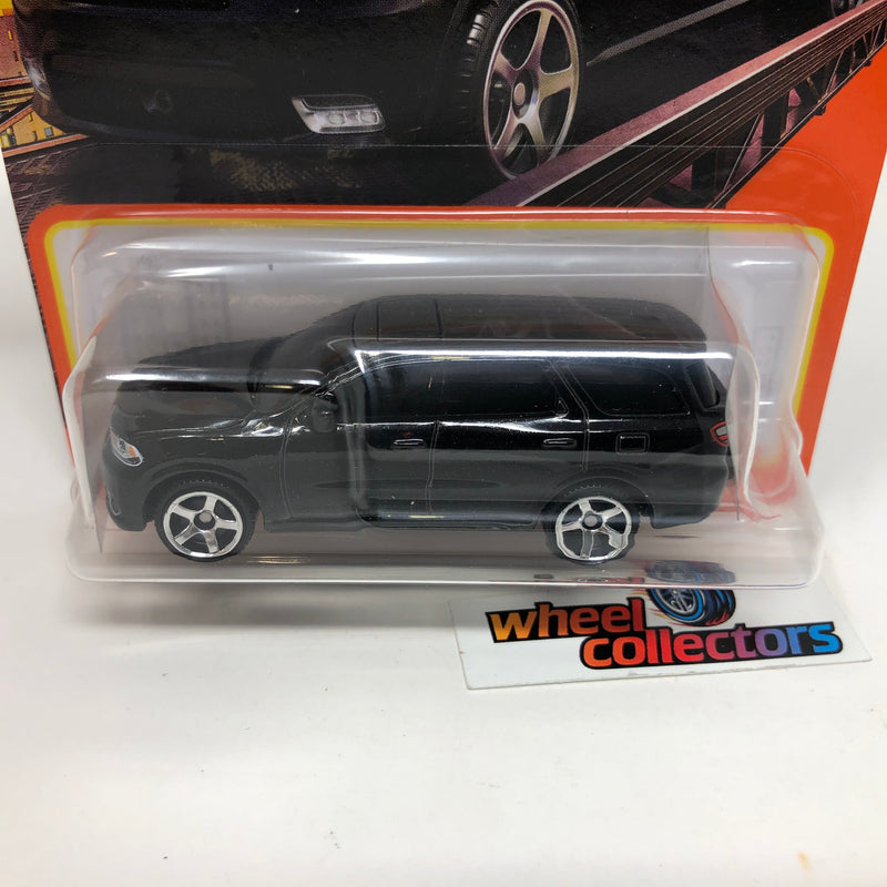 Matchbox 2018 Dodge Durango SUV (black) 5/102 w/Real Riders SUPER CUSTOM