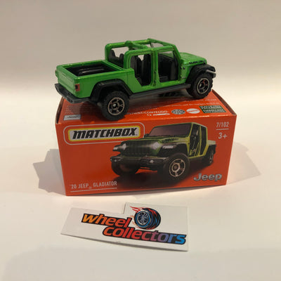 '20 Jeep Gladiator * POWER GRABS 2022 Matchbox Case A Release