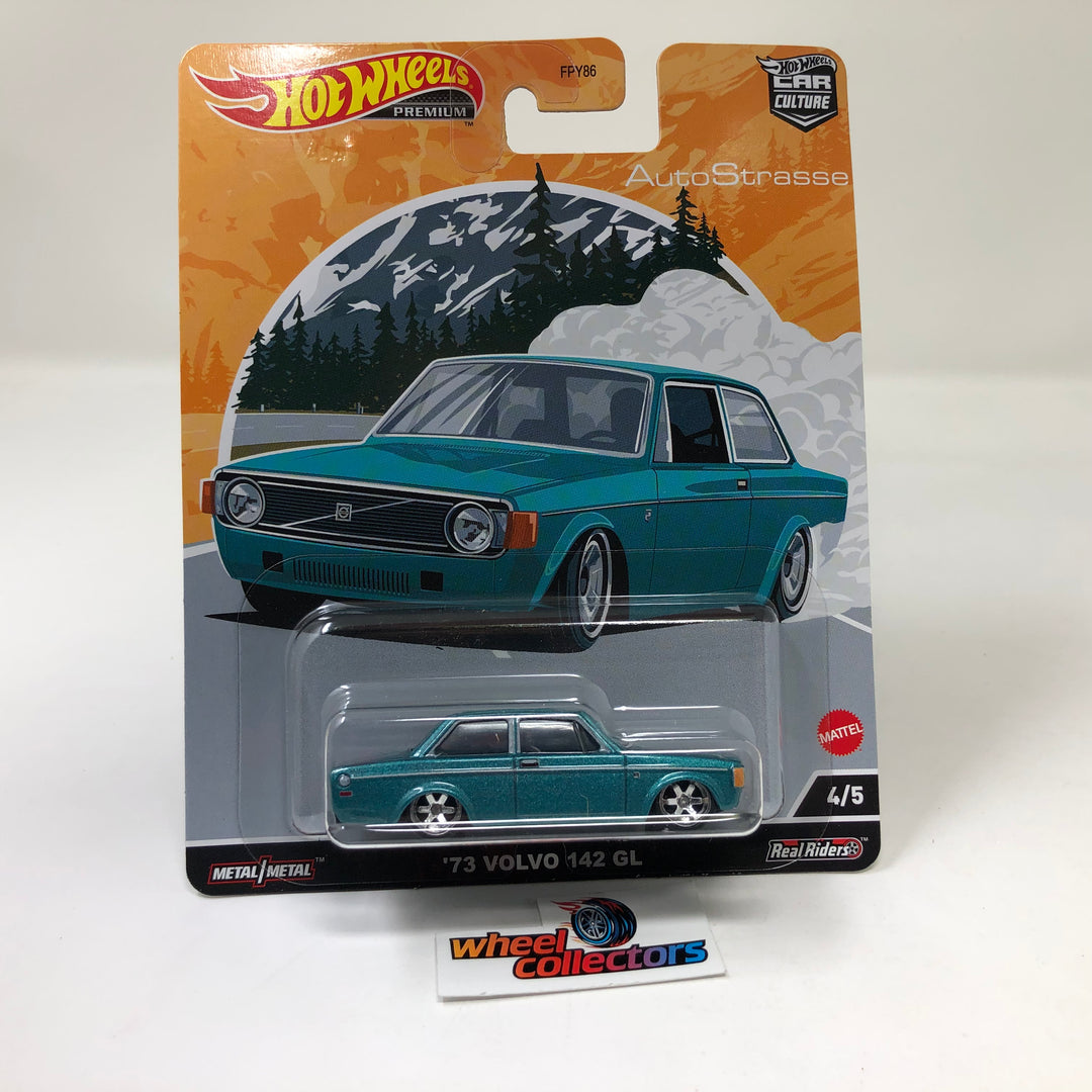 73 Volvo 142 GL * Aqua * 2022 Hot Wheels Car Culture Auto Strasse