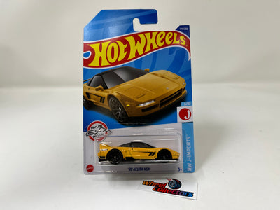 '90 Acura NSX #144 * Yellow * 2022 Hot Wheels Case P
