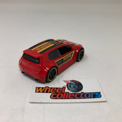 Volkswagen Golf GTI * Red * Hot Wheels Loose 1:64 Scale