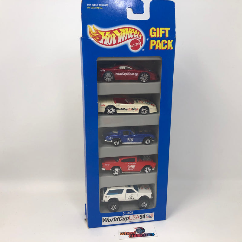 World Cup USA 94 * Gift Pack 5-Pack * 1993 Hot Wheels