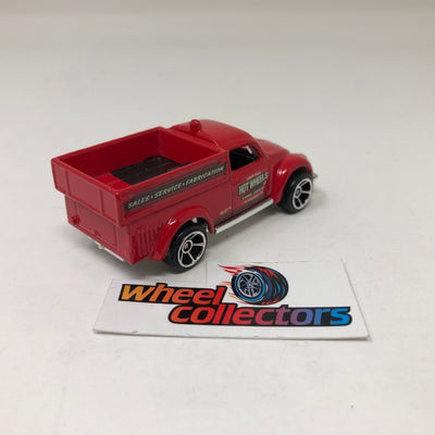 '49 Volkswagen Beetle Pickup * Red * Hot Wheels Loose 1:64 Scale