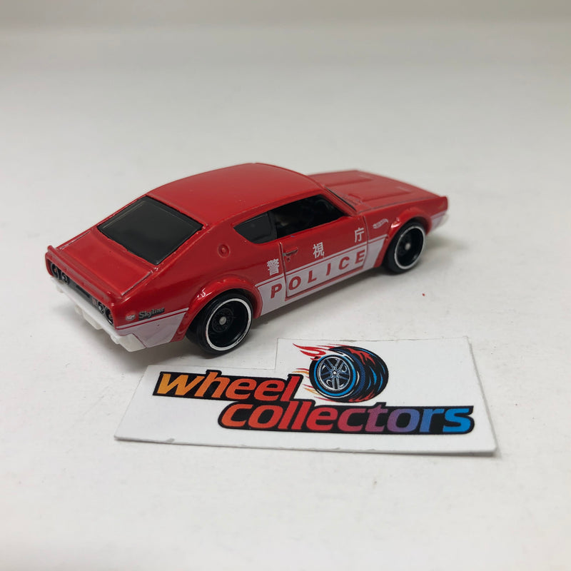 Nissan Skyline 2000 GT-R * Red * Hot Wheels Loose 1:64 Scale