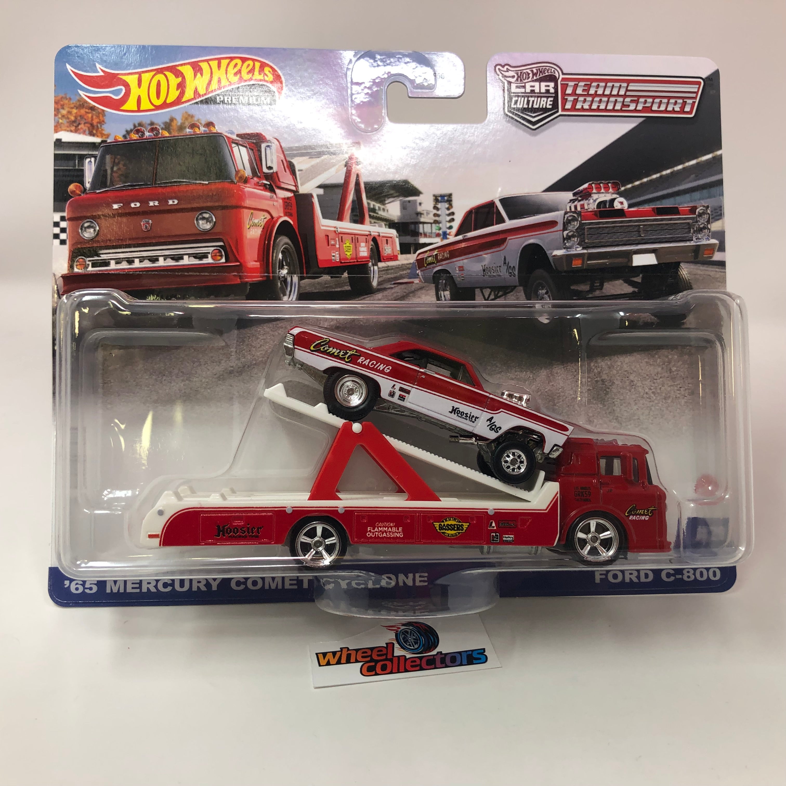 '65 Mercury Comet Cyclone & Ford C-800 * 2021 Hot Wheels Team Transpor ...