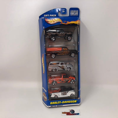 Harley-Davidson * Gift Pack 5-Pack * 2000 Hot Wheels