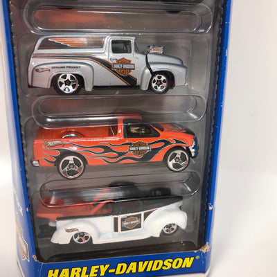 Harley-Davidson * Gift Pack 5-Pack * 2000 Hot Wheels