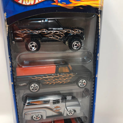 Harley-Davidson * Gift Pack 5-Pack * 2000 Hot Wheels