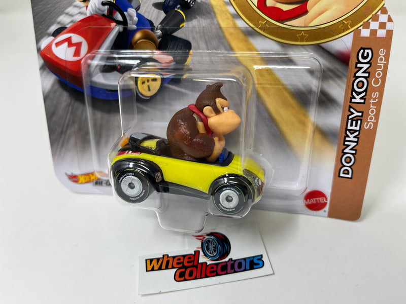 Donkey Kong Sports Coupe * 2022 Hot Wheels MARIO KART Nintendo Case W Release