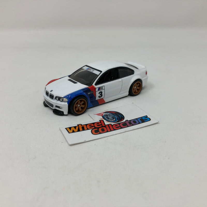 BMW M3 (E46) * White * Hot Wheels Loose 1:64 Scale Model