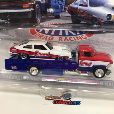 '74 Chevrolet Vega Pro Stock & Hauler * Hot Wheels Team Transport Car Culture