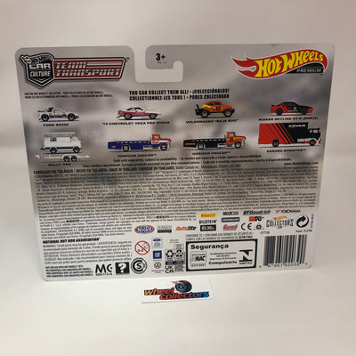 Ford RS200 & Rally Van * Hot Wheels Team Transport Car Culture
